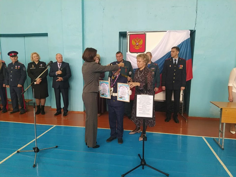 Церемония Посвящения в кадеты  по линии МЧС.