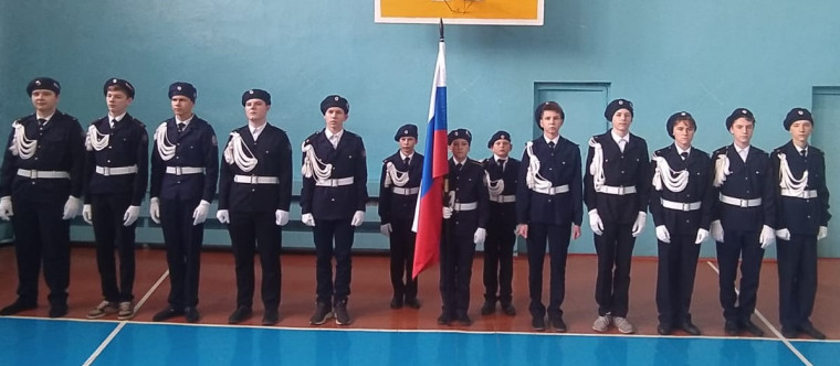 Церемония Посвящения в кадеты  по линии МЧС.